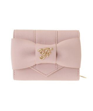 Maison de FLEUR ベルトリボンミニウォレット Pink