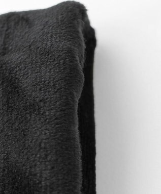 ORuKuBET  フェイクファー付きフィンガーレスグローブ(WOMEN) ダークブラウン