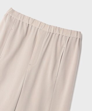 GRACE CONTINENTAL トリアセサイドラインパンツ ベージュ