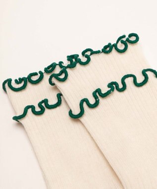 WEGO ダブルメローソックス オフホワイト