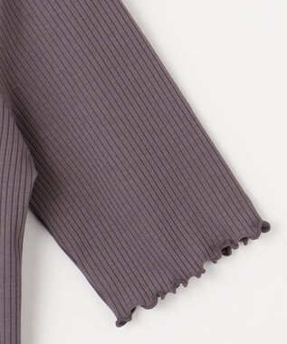 ANY メロー半袖Tシャツ チャコール