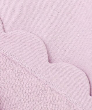 ANY KIDS 裏毛 スカラップ トレーナー ラベンダー