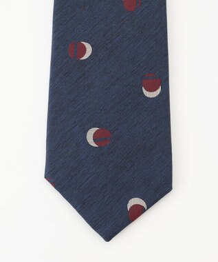 KASHIYAMA KASHIYAMAオリジナル【JAPAN MADE】小紋ネクタイ レッド