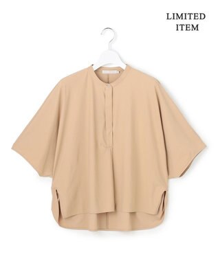 ICB 【WEB限定】マットスキューバ ドルマンスリーブプルオーバー ベージュ