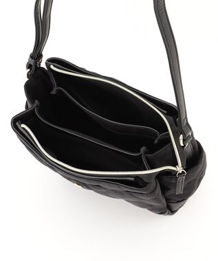 LA BAGAGERIE 【MONICA】キルティングショルダーバッグ ブラック