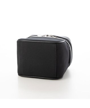 LA BAGAGERIE 【倉敷帆布】キャンバスバニティバッグ ブラック