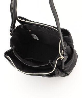 LA BAGAGERIE 【MONICA】キルティングショルダーバッグ ブラック