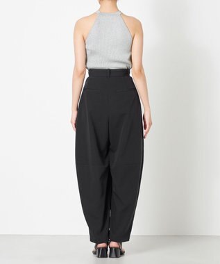 NAVE 【Nave・セットアップ可/洗える/撥水】スパンツイル パンツ ブラック系