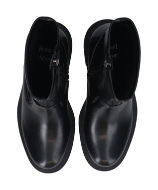 Bridget Birkin 【Round About】厚底ラギットソールストレッチブーツ ブラック