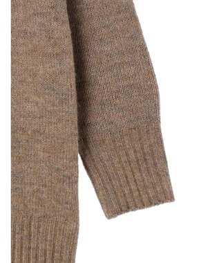 Green Parks 求心柄ニットプルオーバー Brown