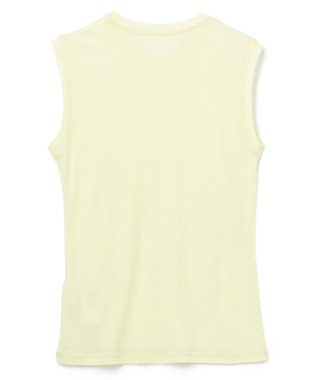 BEIGE， Washable Silk / Sleeveless T スリーブレスTシャツ Lime