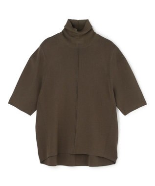 BEIGE， LAURA / ドライタッチ ストレッチショートスリーブニット Khaki
