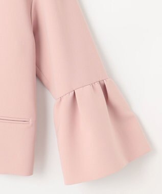 組曲 S 【KUMIKYOKU NAVY】コンフォータブルドレープ ジャケット シャンパンピンク系