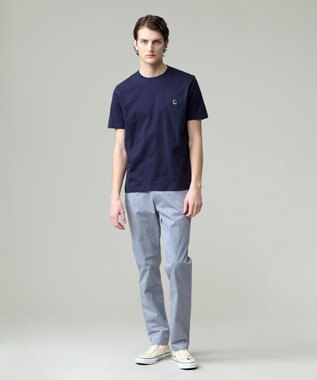 J.PRESS MEN UNISEXで着られるアイコニックな1着【WEB限定】バックブル Ｔシャツ ネイビー系