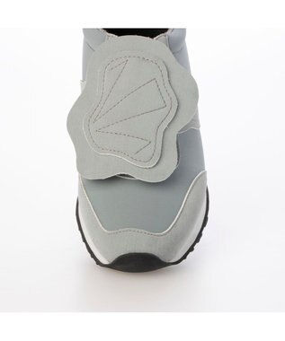 MODE ET JACOMO <D'ICI>取り外し可能キルト付き2WAYスニーカー グレー