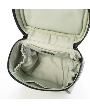 LA BAGAGERIE 【倉敷帆布】キャンバスバニティバッグ ライトグリーン