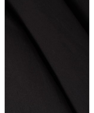 CRAFT STANDARD BOUTIQUE インドコットンシャーリングハイネックブラウス Black