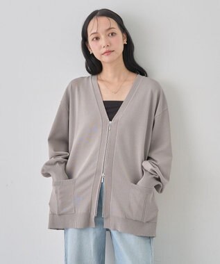 earth music&ecology Ｚｉｐルーズカーディガン