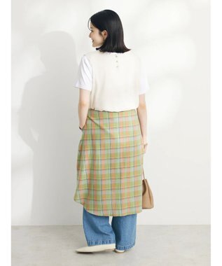 CRAFT STANDARD BOUTIQUE ＳＥＴ　カットプルオーバー＋ニットベスト Ivory