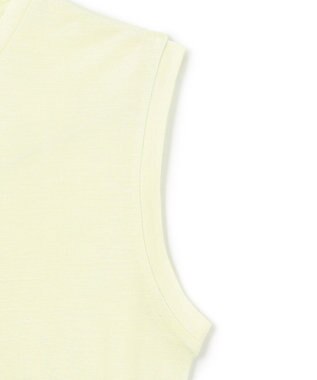 BEIGE， Washable Silk / Sleeveless T スリーブレスTシャツ Lime