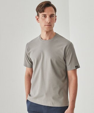 GOTAIRIKU 仕事で着られるTシャツ【サラサラ/よれにくい/透けにくい】キレイめ 鹿の子 ビズTシャツ 新色/ベージュ系