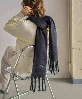 AMERICAN HOLIC アソートシャギーマフラー Charcoal Gray