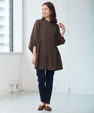 ANY L 【洗える】STYLE UP SKINNY デニムパンツ インディゴ