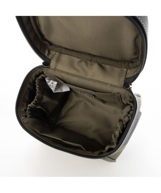 LA BAGAGERIE 【倉敷帆布】キャンバスバニティバッグ カーキ