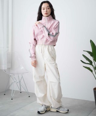 WEGO ショートトラックジャケット ピンク