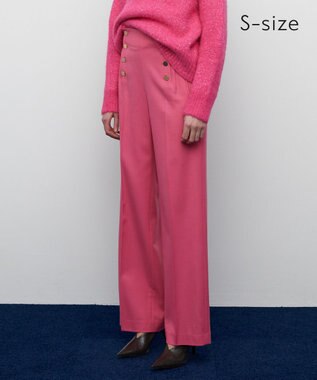 BEIGE， 【S-size】BAYARD / ワイドパンツ Pink