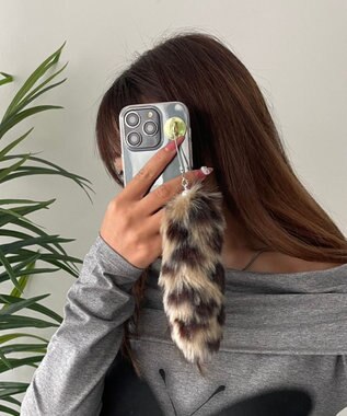 WEGO ミニファーしっぽキーホルダー 柄3