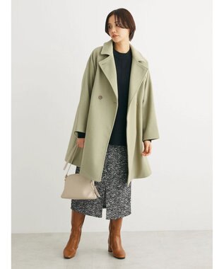 Green Parks もちやわ　モックネックプルオーバー Black