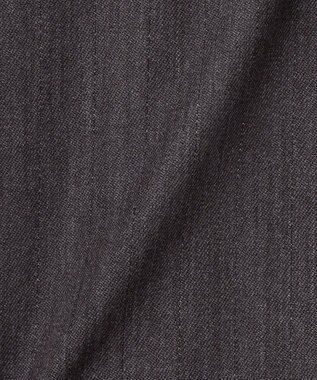 組曲 S 【前後着用可】ラメストライプボウタイ ワンピース グレー系1