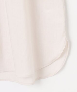 J.PRESS LADIES L 【WEB限定・洗える】ラミーポプリン ピンタック ブラウス ベージュ系