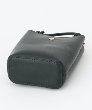 LA BAGAGERIE 【maison vert】 【多収納】ノットデザインポシェット グリーン