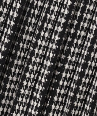 ANY L 【ウエストゴム/洗濯機可能】ハンドトゥースセットアップ ブラック×オフ