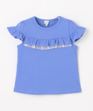 組曲 KIDS 【80-100㎝】フレアラッフル Tシャツ