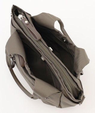 LA BAGAGERIE 【MONICA】ラウンド2WAYミニトートバッグ カーキ