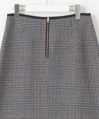 J.PRESS LADIES ミルドウールリバーチェック スカート ネイビー系3