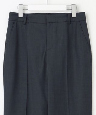 J.PRESS LADIES 【セットアップ対応】BAHARIYE ストレート パンツ ネイビーピンヘッド系