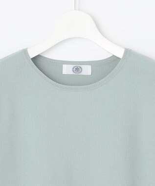 J.PRESS LADIES S 【洗える】 レーヨンエリートストレッチ ドルマンスリーブ ニット ライトグリーン系