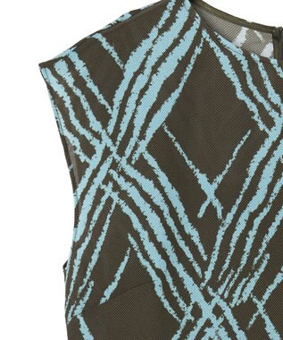 JOSEPH オープンウィーブ　ドレス Palm Leaf/Chambray