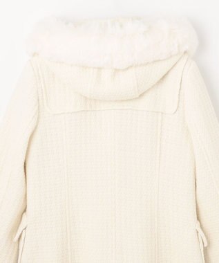 GRACE CONTINENTAL ファーフードダッフルコート キナリ