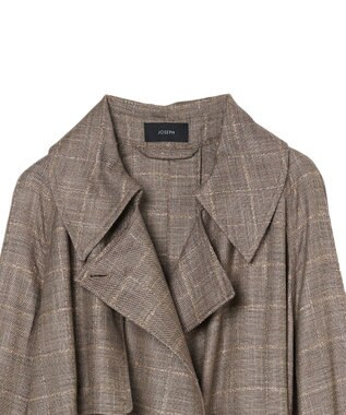 JOSEPH ウールバンブー　ロングコート Escargot Mel