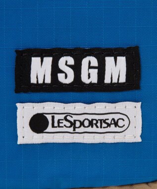 LeSportsac MSGM MD COSMETIC/コスメティックブルー/カーキ コスメティックブルー/カーキ