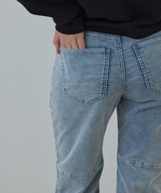 GRACE CONTINENTAL コーデュロイフレアパンツ ブルー