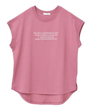 Green Parks ・ｓｗｉｎｇ　ｂｙ　フレンチスリーブ刺繍ＴＥＥ Off White