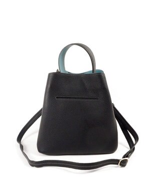 PELLE BORSA 2ウェイショルダーバッグ Reinette レネット 4741 ブラック