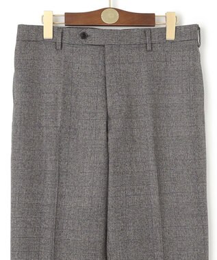 J.PRESS MEN トリートメントウール ストレッチグレナカート スラックス ネイビー系4