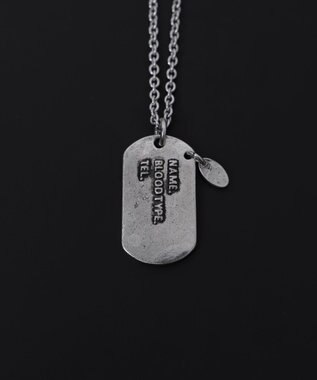 WEGO Mモチーフドッグタグネックレス 柄1
